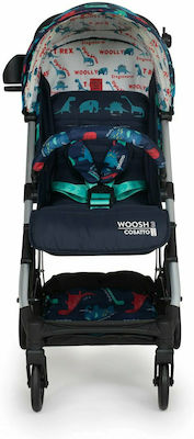 Cosatto Woosh 3 D is for Dino Baby Stroller Suitable for Newborn Navy Blue 7.2kg