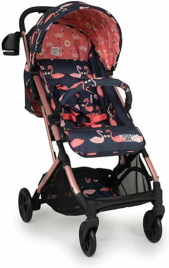 Cosatto Woosh 3 Pretty Flamingo Cărucior pentru Bebeluși Potrivit pentru Nou-născut Albastru marin 7.2kg