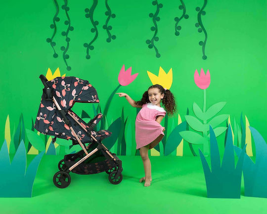 Cosatto Woosh 3 Pretty Flamingo Cărucior pentru Bebeluși Potrivit pentru Nou-născut Albastru marin 7.2kg