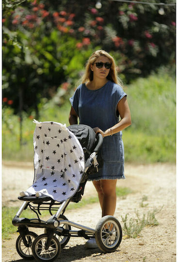 Minene Sunshade Stroller Pink Bamboo