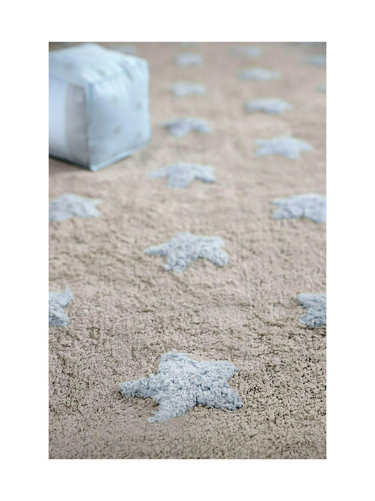 Down Town Home Kids Cotton Rug Stars Stars 100x140cm Ciell