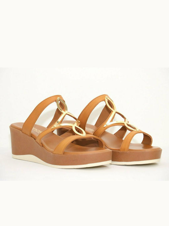 Damen Sandalen Anteos 22356 Taba Leder