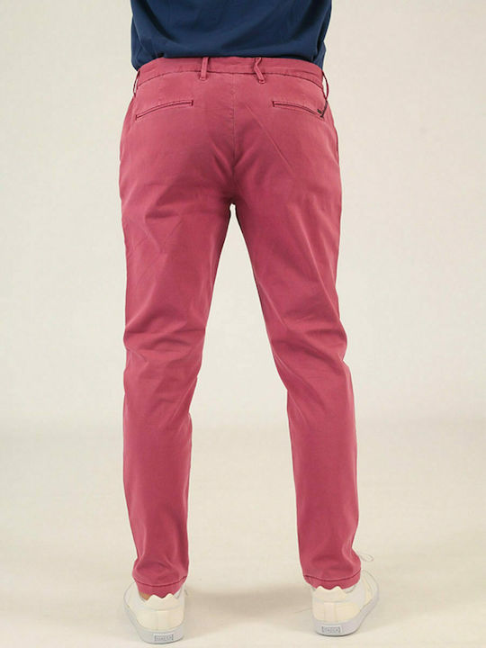 Armani Jeans Men's Trousers Chino Elastic Red