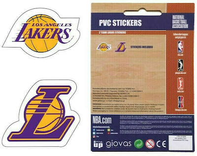 Back Me Up Stickers NBA Los Angeles Lakers