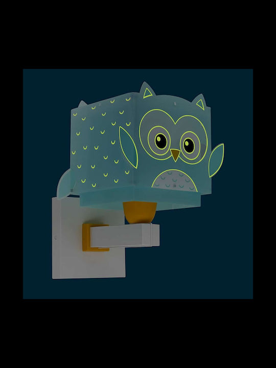 Ango Παιδικό Φωτιστικό Τοίχου Πλαστικό Little Owl