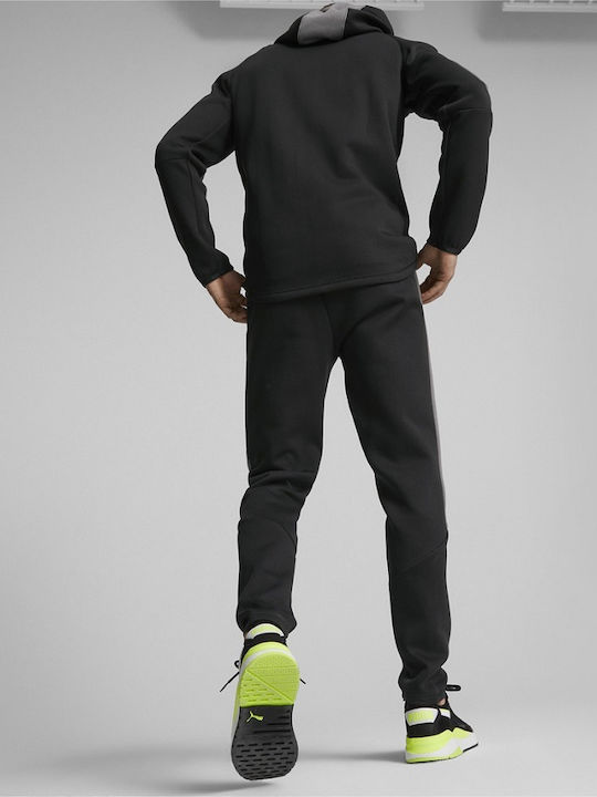 Evostripe Sweatpants with Elastic Black