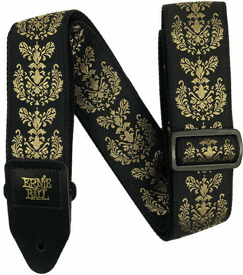 Ernie Ball Jacquard Strap for Guitar / Bass Black