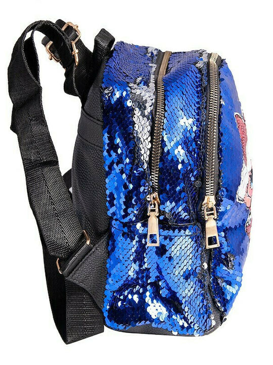 Kinder Rucksack Rucksack Silber 20cmx9cmx24cmcm