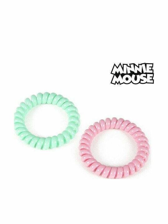 Minnie Mouse Perie de păr pentru copii - set Minnie Mouse Trusă cu Acessorii 17 buc Roz
