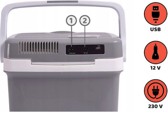 Berdsen Icemax Φορητό Ψυγείο 32lt 12V / 230V Γκρι