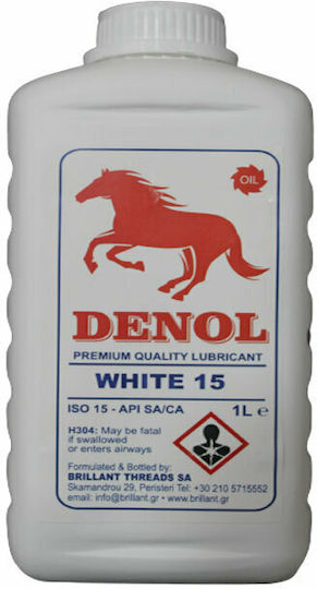 Lubricating Oil Sewing Machine Denol White 15 1lt