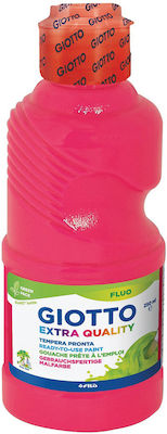 Giotto Extra Quality Tempera de Pictură Fluo Fuchsia în Sticlă 250ml 1buc 053110400