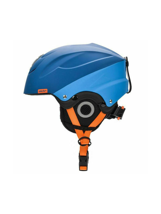 Meteor Lumi Каска за Ски и Сноуборд Navy Blue Meteor Lumi Каска за Ски и Сноуборд Navy Blue