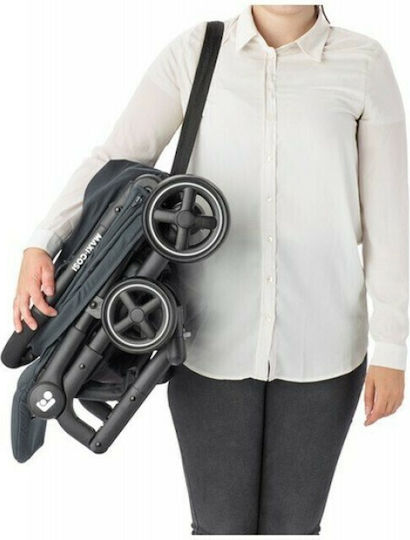 Maxi-Cosi Lara 2 Baby Stroller Suitable for Newborn Essential Black 6.4kg