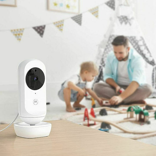 Motorola VM44 Wireless Baby Monitor with Camera & Screen 4.3" , Two-way Communication & Lullabies