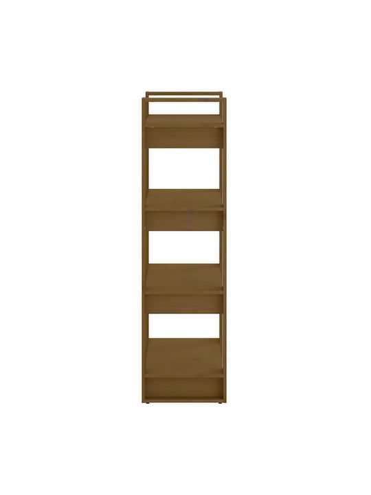 Brown Bookcase 60x35x125cm