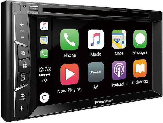 Pioneer Car Audio System 2DIN (Bluetooth/USB/AUX/WiFi/GPS/Apple-Carplay/Android-Auto) with Touch Screen 6.2"