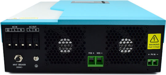 PowMr PowMr MPS-V-PLUS-5.5KW Pure Sine Wave Inverter Rated Power 5500W with Nominal Input Voltage 48V