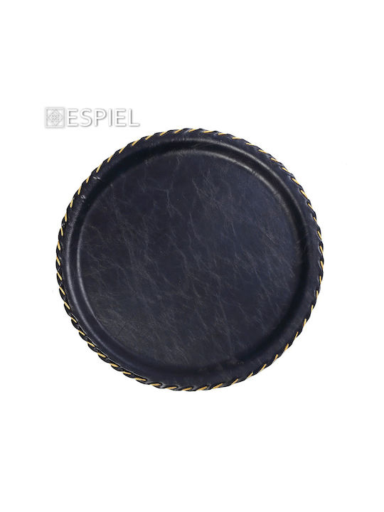 Espiel Round Serving Tray Navy 38x38cm LTB38K20-1 1pcs