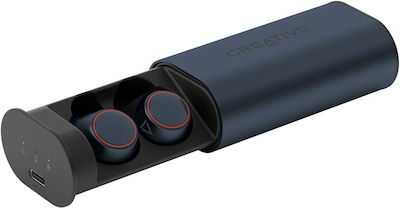 Creative Outlier Air V2 In-ear Bluetooth Handsfree Earphones with Sweat Resistance and Charging Case Midnight Metallic Blue