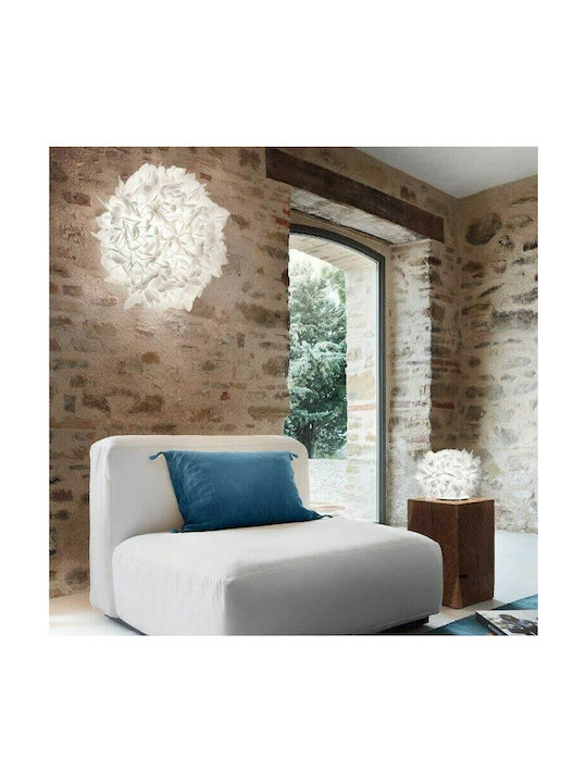 Slamp Veli Foliage Πλαφονιέρα Οροφής 75εκ. Λευκή με Ντουί E27