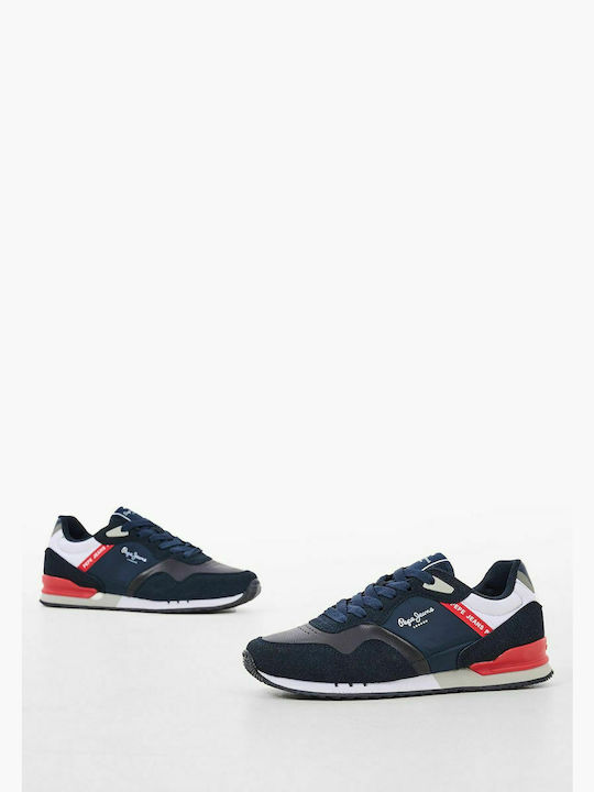 Pepe Jeans Παιδικά Sneakers London Μπλε