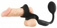 You2Toys Rebel Cock Ring With Remote Control Butt Plug Δαχτυλίδι Πέους Σιλικόνης με Πρωκτική Σφήνα Μαύρο 05507280000