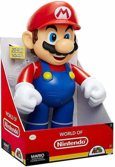 Jakks Pacific Super Mario: Mario Φιγούρα Δράσης 49εκ.