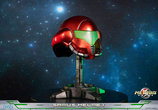 First 4 Figures Metroid Prime: Metroid Samus Helmet Samus Helmet Κράνος Ρέπλικα μήκους 49εκ. σε Κλίμακα 1:1