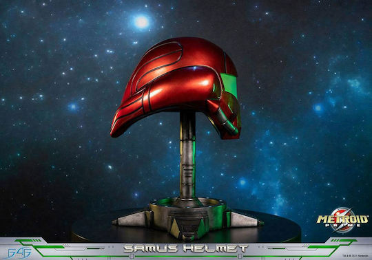 First 4 Figures Metroid Prime: Metroid Samus Helmet Samus Helmet Κράνος Ρέπλικα μήκους 49εκ. σε Κλίμακα 1:1