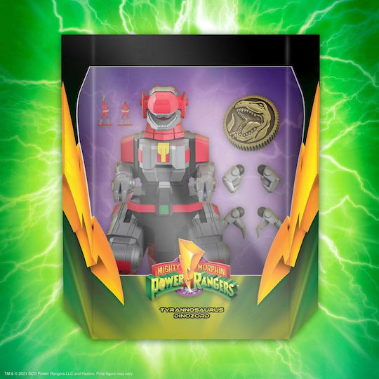 Super7 Mighty Morphin Power Rangers: Tyrannosaurus Dinozord Φιγούρα Δράσης 18εκ.