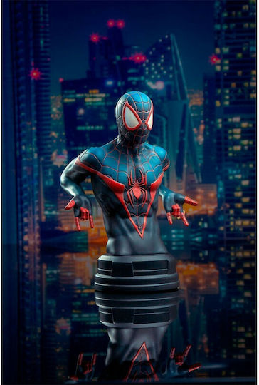 Diamond Select Toys Marvel: Spiderman Resin Mini Bust Miles Morales Φιγούρα ύψους 15εκ. σε Κλίμακα 1:7