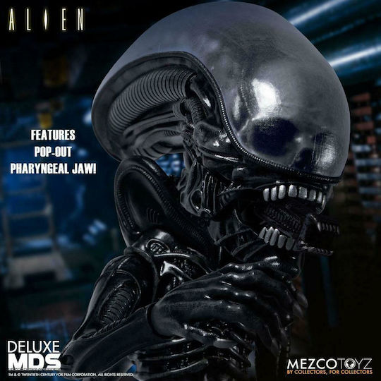 Mezco Toys Xenomorph Deluxe Action-Figur 18cm