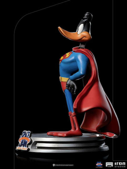 Iron Studios Space Jam Daffy Duck as Superman A New Legacy Figure Height 16cm Scale 1:10