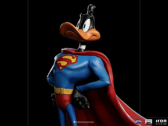 Iron Studios Space Jam Daffy Duck as Superman A New Legacy Figure Height 16cm Scale 1:10