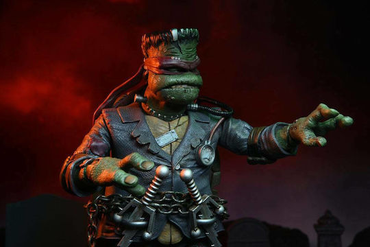 Neca Teenage Mutant Ninja Turtles Raphael as Frankenstein's Monster Action Figure Height 18cm in Scale 1:10