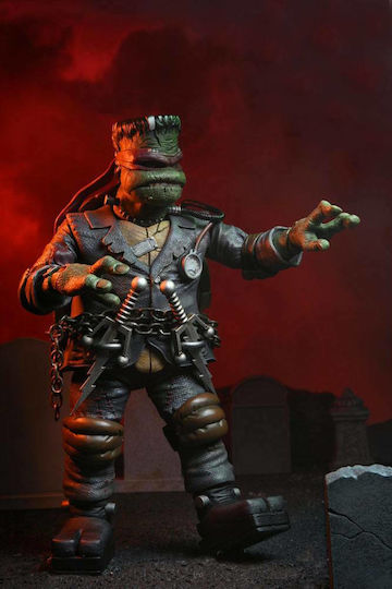 Neca Teenage Mutant Ninja Turtles Raphael as Frankenstein's Monster Action Figure Height 18cm in Scale 1:10