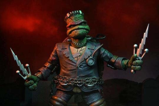 Neca Teenage Mutant Ninja Turtles Raphael as Frankenstein's Monster Action Figure Height 18cm in Scale 1:10