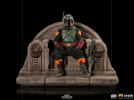 Iron Studios Star Wars: Boba Fett on Throne The Mandalorian Φιγούρα ύψους 18εκ. σε Κλίμακα 1:10