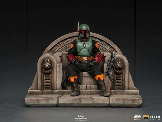Iron Studios Star Wars: Boba Fett on Throne The Mandalorian Φιγούρα ύψους 18εκ. σε Κλίμακα 1:10