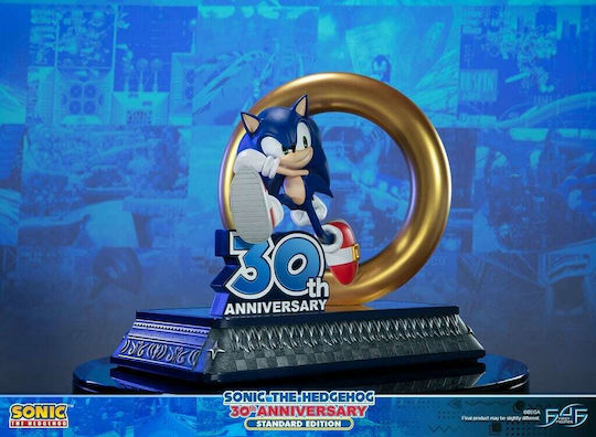 First 4 Figures Sonic Sonic The Hedgehog 30th Anniversary Колекционерска Фигура 41см