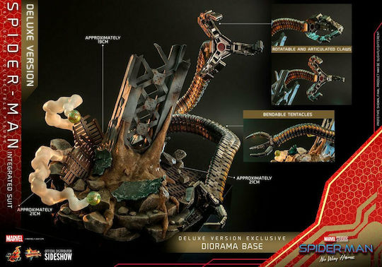 Hot Toys Marvel: Spiderman Integrated Suit Spider-Man No Way Home Φιγούρα Δράσης ύψους 29εκ. σε Κλίμακα 1:6