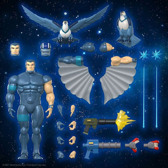 Super7 SilverHawks Steelwill Фигура За Действие 18см