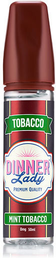 Dinner Lady Shortfill Tobacco Range Mint Tobacco 50ml/60ml 1τμχ