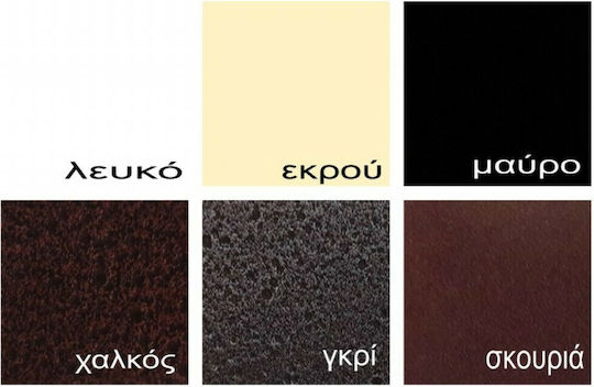 Samos Bett Doppel Metall Grau Für Matratze 140x190cm