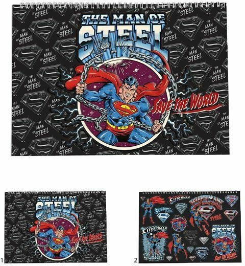 Graffiti Μπλοκ Ζωγραφικής Superman C4 22.9x32.4cm 40 Φύλλα