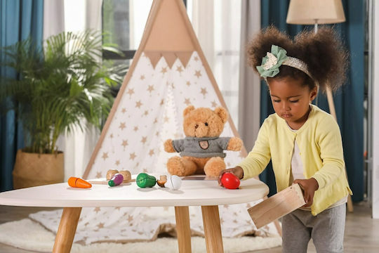 Viga Toys Λαχανικά από Ξύλο για 1.5+ Ετών