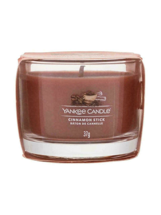 Yankee Candle Scented Candle Cinnamon Stick Jar Orange 37gr 1pcs