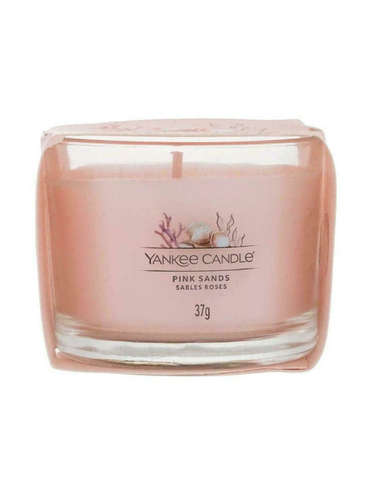 Yankee Candle Scented Candle Pink Sands Jar Pink 37gr 1pcs