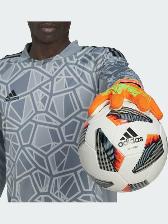adidas Predator Edge League Adults Goalkeeper Gloves Orange
